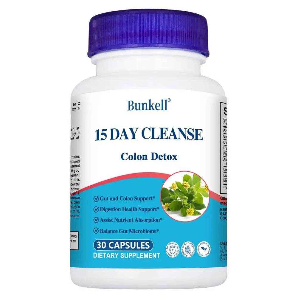 15-day Intestinal Cleansing and Detoxifying Capsules, Targeting The Overall Colon, Digestive Regulation, and Intestinal Health