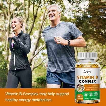 Vitamin B Complex Supplement, Supports Energy, Immune Health, Antioxidant Supplement