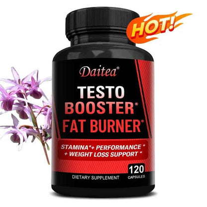 Natural Endurance and Strength Supplement for Men, Energy and Vitality, Fast Recovery, Non-GMO, Gluten-Free