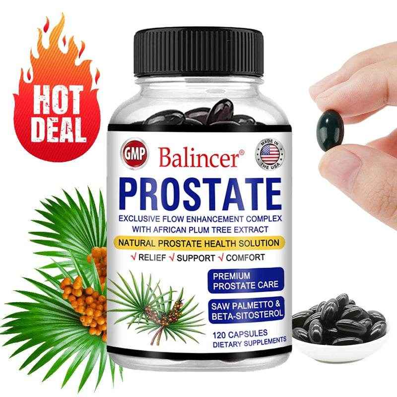 Balincer Saw Palmetto Sitosterol Capsules for Men&