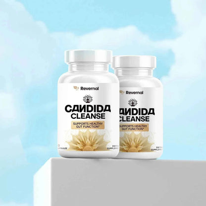 Candida Cleanse - Gut &amp; Colon Support (60 Capsules) - for Men &amp; Women - Natural Herbs for Intestinal Detox - Anti Yeast Overgrow