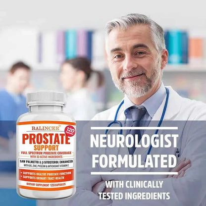 Minerals and vitamins - Helps relieve urinary frequency, bladder control, urination discomfort, prostate health