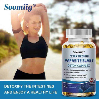 Parasite Detox - Gut Health Supplements - Gut Health - Boosts Immune System - Supports Cleansing and Detoxification
