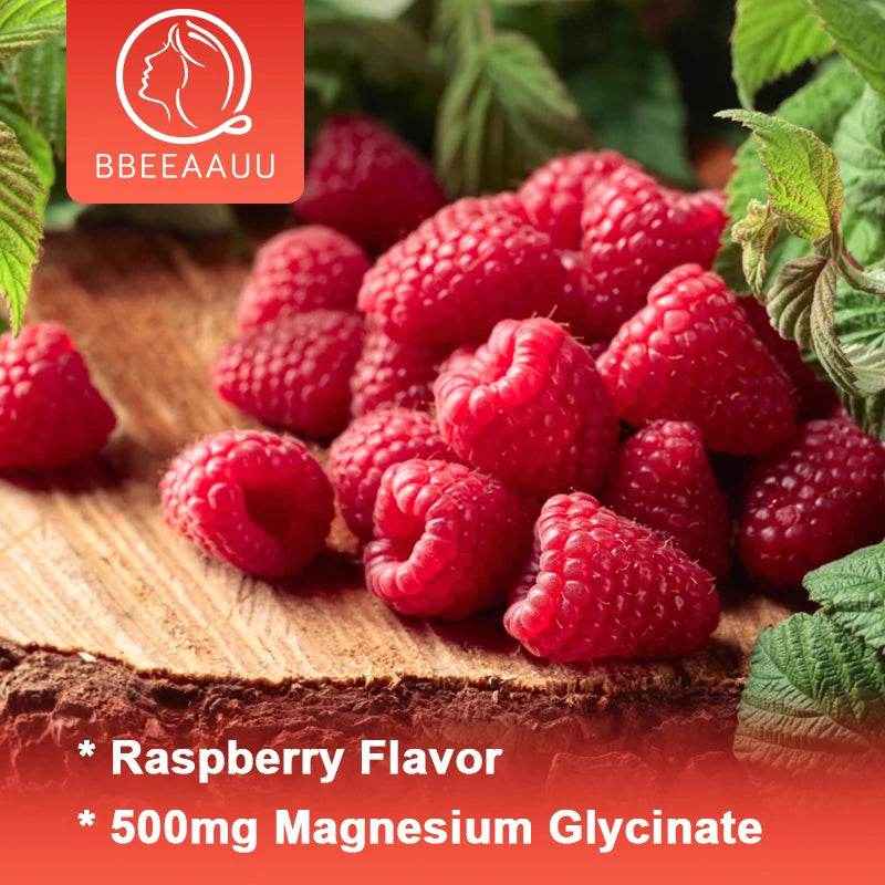 Magnesium Glycinate Gummies - Sugar Free Magnesium Potassium Supplement for Calm Support &amp; Sleep for Adults