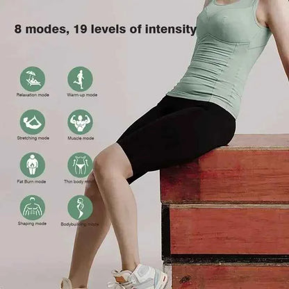 FitSculpt EMS™ High-Waist Yoga Shorts – Muscle Stimulator Butt Lifter with 8 Modes &amp; 19 Intensity Levels