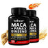 Maca Root (Black, Red, Yellow) 10,000 mg, Male Enhancement Supplement, Supports Increased Male Energy, 120 Capsules