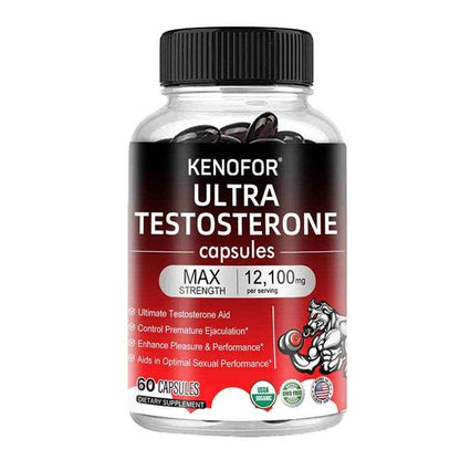 Male Strength Supplement - 12100mg Per Serving, Supports Energy, Endurance and Strength, Relieves Fatigue, Increases Muscle Mass