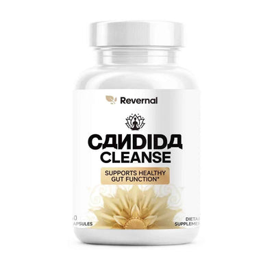 Candida Cleanse - Gut & Colon Support (60 Capsules) - for Men & Women - Natural Herbs for Intestinal Detox - Anti Yeast Overgrow