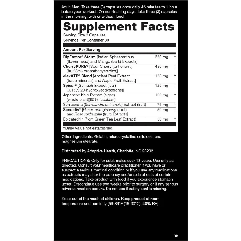 Blended with Ancient Peat Extract to support muscle building, development and recovery to enhance athletic performance