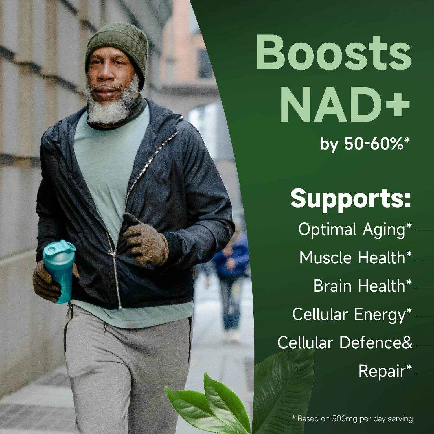 NR900 Supplement - Liposomal Nicotinamide Riboside, Resveratrol, Quercetin by Quitmood- High Purity NAD Supplement for Ski