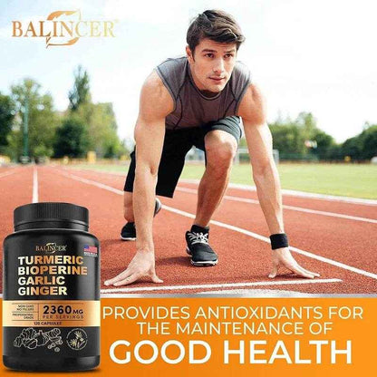 Balincer Turmeric Extract - helps fast absorption of vitamins and anti-inflammatory, joint muscle, immune system health