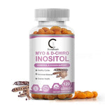 Myo Inositol and D-Chiro Inositol Supplement with Folic Acid Supports Fat Metabolism Healthy Ovarian & Liver Function