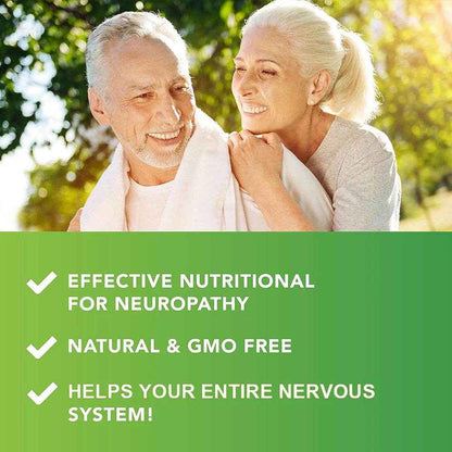 Nerve Support Supplement - Contains 600 Mg Daily Dose of Lipoic Acid for Healthy Nerve Function, Blood Flow and Circulation
