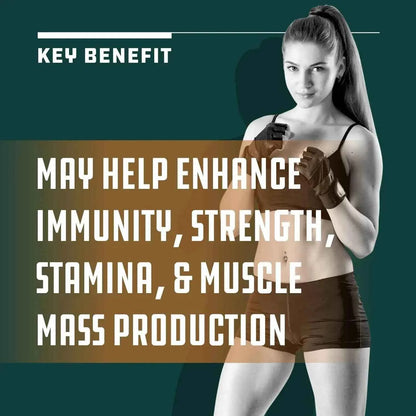 Colostrum, 30% IgG 500 mg - Muscle Support, Gut Health, Joint Immunity, Bone Strength &amp; Brain Support, 60 Capsules