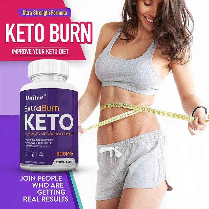 KETO Capsules - Fat Burner - Advanced Ketosis Support, Helps Metabolism, Digestion, Immunity, Energy, Mental Focus
