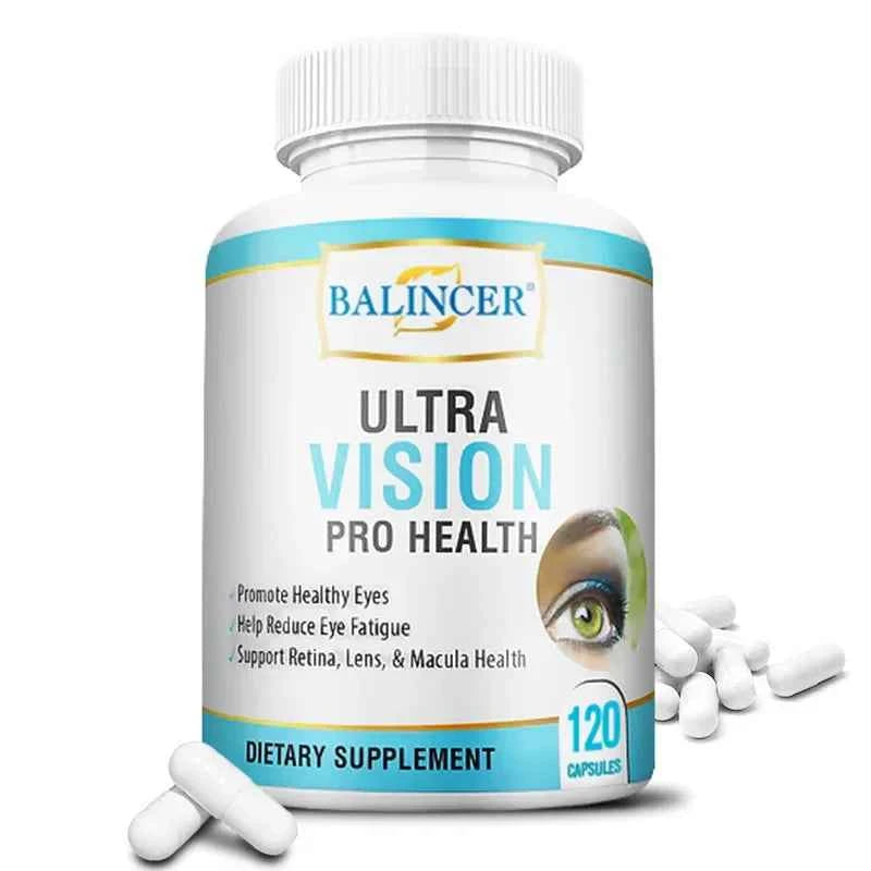 Eye Care Supplement - Contains Lutein, Zinc, Vitamin A antioxidants to help protect eyes and relieve symptoms of fatigue