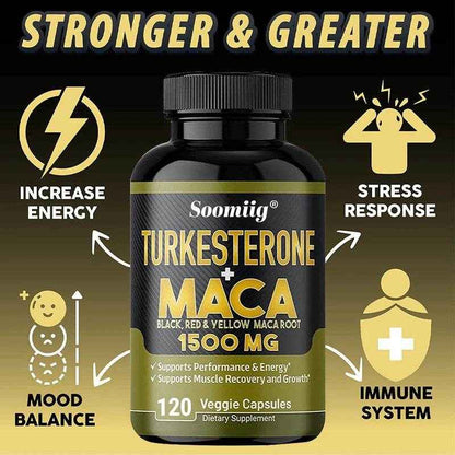 Endurance Supplement for Men - Supports Athletic Performance, Muscle Repair and Growth, Strength, Vitality and Overall Health