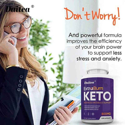 KETO Capsules - Fat Burner - Advanced Ketosis Support, Helps Metabolism, Digestion, Immunity, Energy, Mental Focus