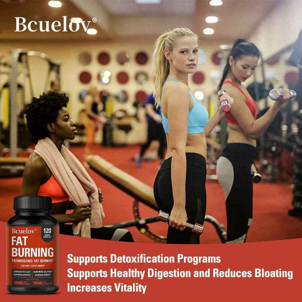 Slimming Capsule Fat Burner, with Acetyl-L-Carnitine, Green Tea Extract and Caffeine - for Healthy Weight Management Supplement