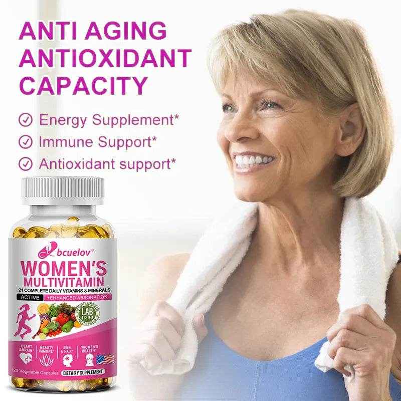 Multivitamins, accelerated metabolism antioxidant supplements, multivitamin supplements, immune women&