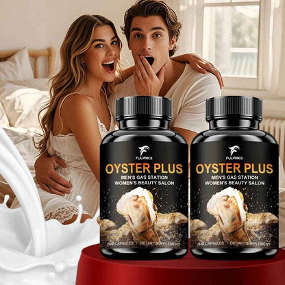 Oyster Plus Supplement, Energy and Vitality Daily Supplement, Powerful Oyster Extract, Provides Drive &amp; Wellness for Men &amp; Women