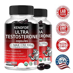 Male Strength Supplement - 12100mg Per Serving, Supports Energy, Endurance and Strength, Relieves Fatigue, Increases Muscle Mass