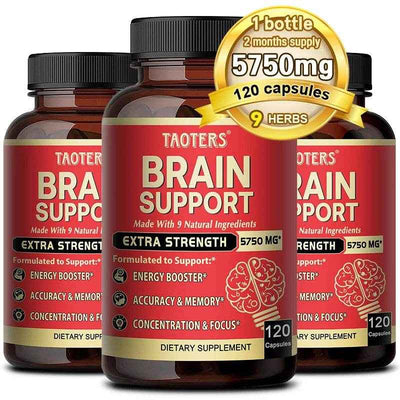 Ashwagandha Root Extract, Brain Support, Helps with Memory and Focus, Accuracy and Concentration, Energy Support.