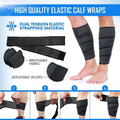 KneeFlex™ Elastic Breathable Knee Wrap – Joint Support &amp; Pain Relief