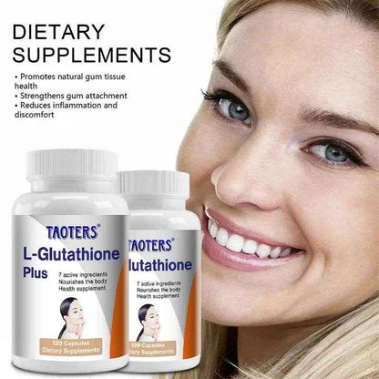 L-Glutathione Supplements - Helps The Immune System, Antioxidants, Supports Skin and Overall Health