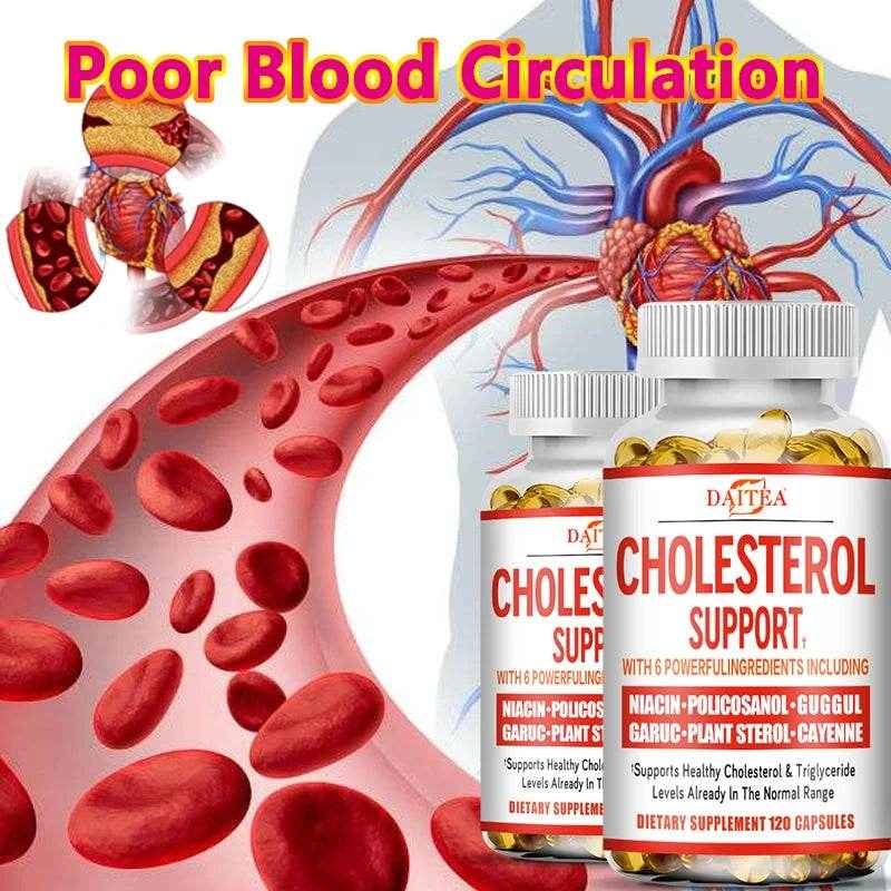 Cholesterol Health, Helps The Heart and Circulatory System, Cardiovascular, Antioxidant, Supports HDL Levels, Metabolism