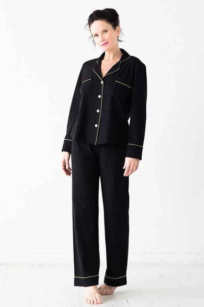 Classic Luxury Pajamas in Brushed Pima Cotton