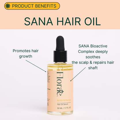 SANA Hair Oil Serum by Floraebeauty