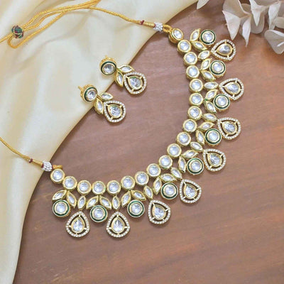 Joban Fashion Copper Kundan Neckpiece