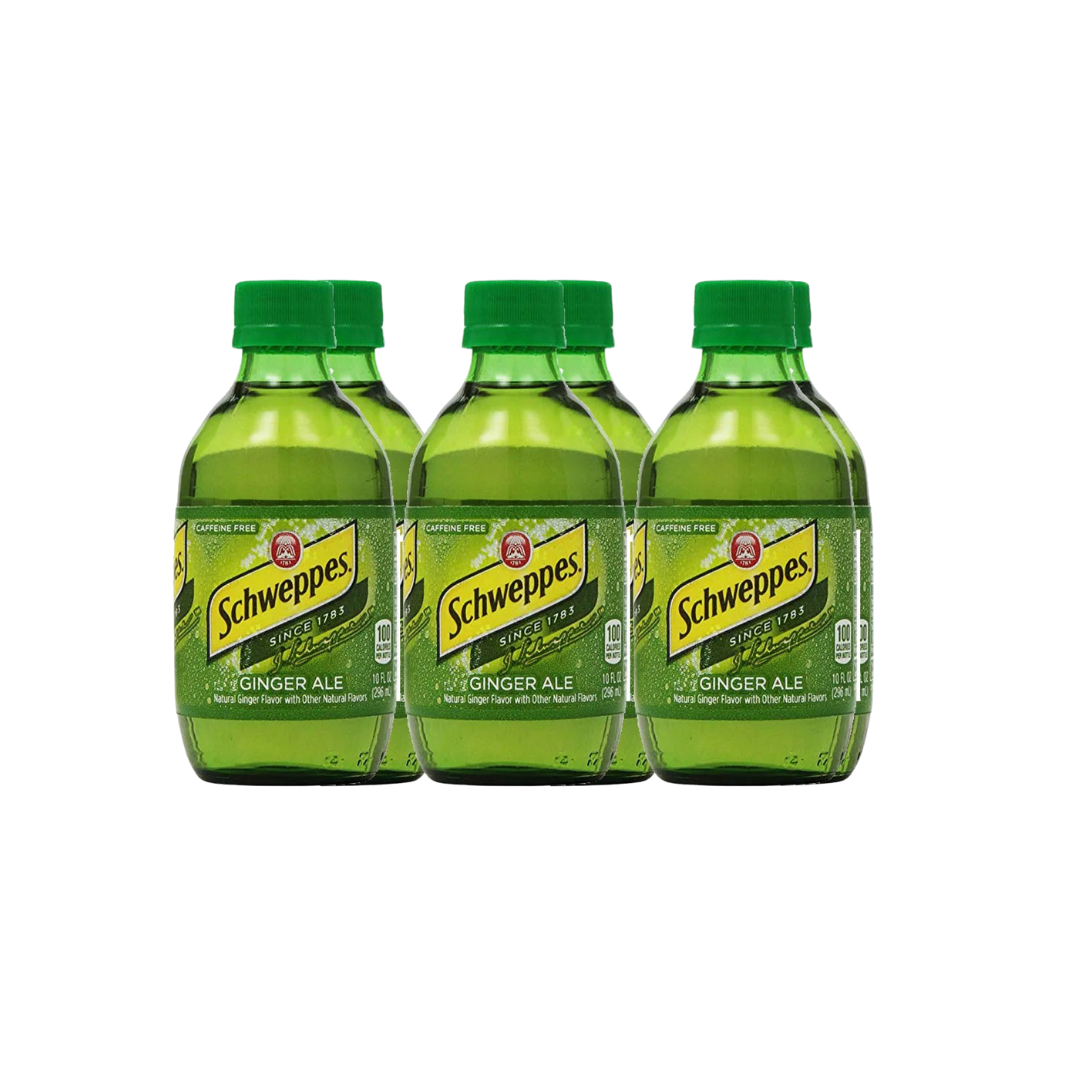 Schweppes Ginger Ale 10 oz – 6 Pack by Farmacias Savia
