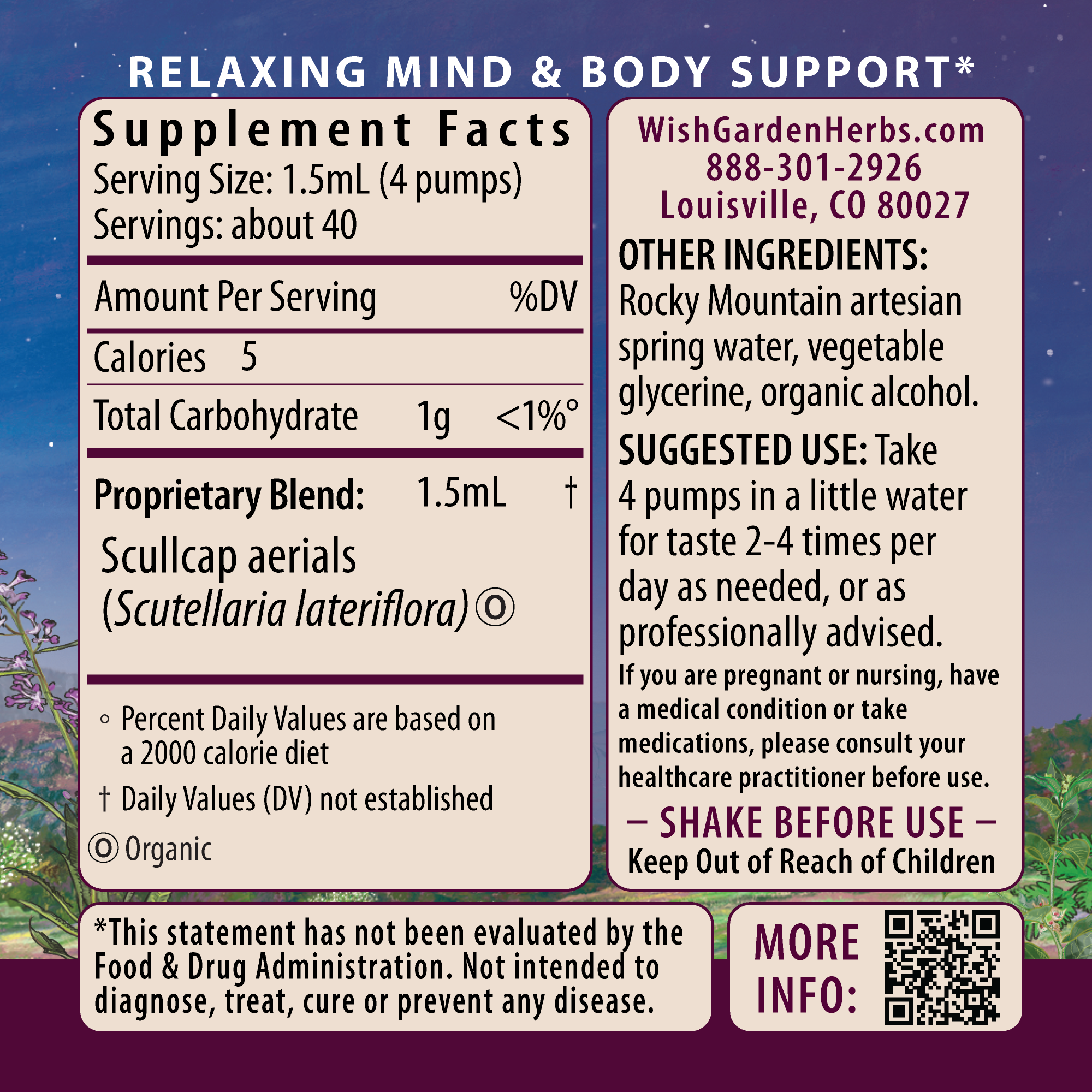 Scullcap by WishGarden Herbs