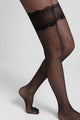 Fantasy Tights Conte Seduction - Polka Dots Stockings Imitation