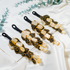 Selenite with Black Tourmaline Hanger, Raw Stones Hanger  DestGlow