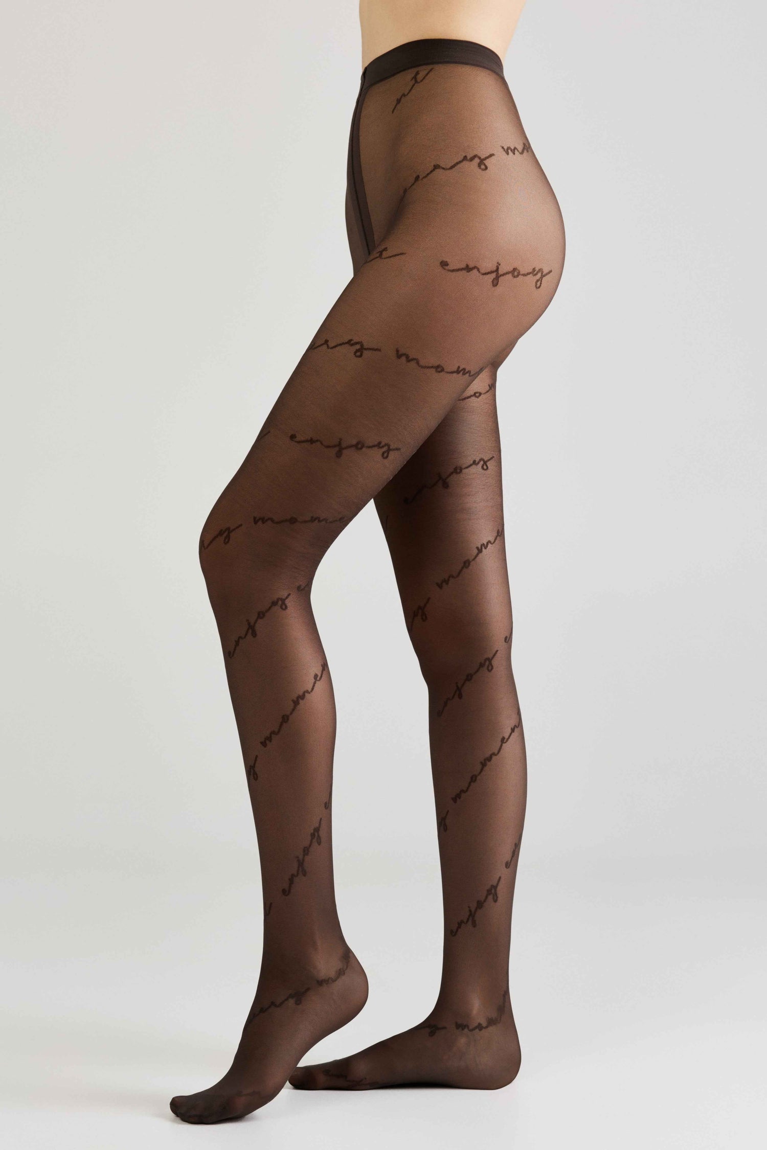 Fantasy Tights Conte Sentiment - Diagonal Inscriptions