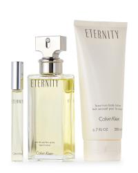 Gift/Set Eternity 3Pcs. Includes 3.3 Fl Perfume By Calvin Klein For Women by Avera Group