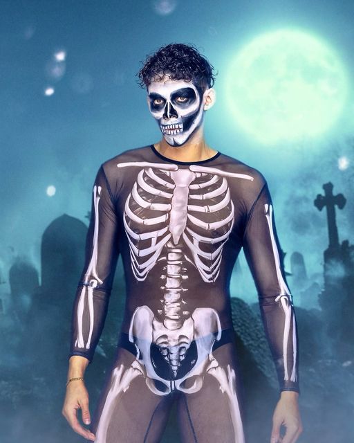 Sexy Skeleton Costume by Rave Fix