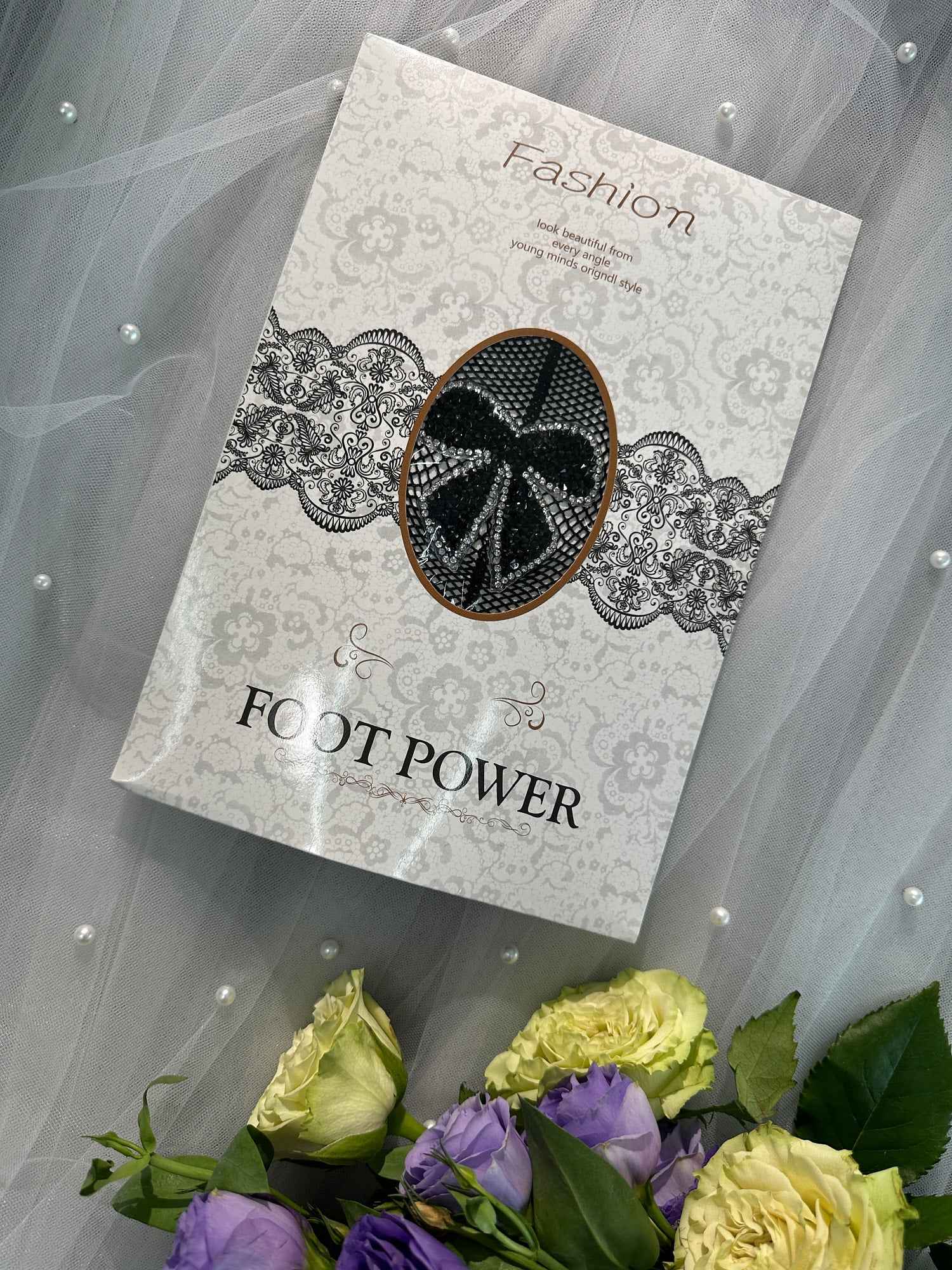 High Waist  Bowknot Fishnet  Pantyhose