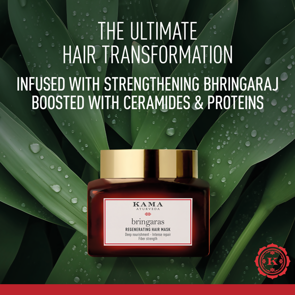 Kama Ayurveda Bringaras Regenerating Hair Mask