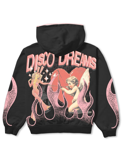 Sugarhill Disco Dreams Hoodie - Black by Denim Exchange