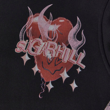 Sugarhill Disco Dreams Hoodie - Black by Denim Exchange