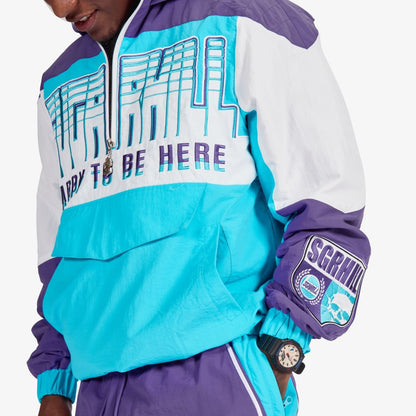 Sugarhill Bolt Windbreaker Jacket - Purple by Denim Exchange