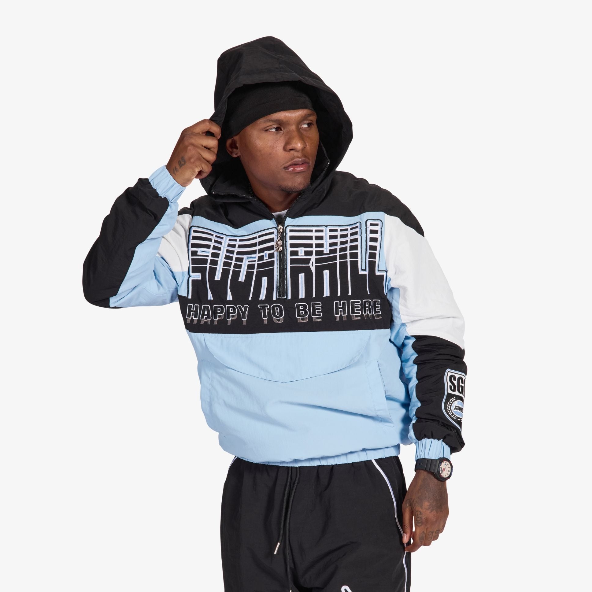 Sugarhill Storm Starter Jacket - Baby Blue by Denim Exchange