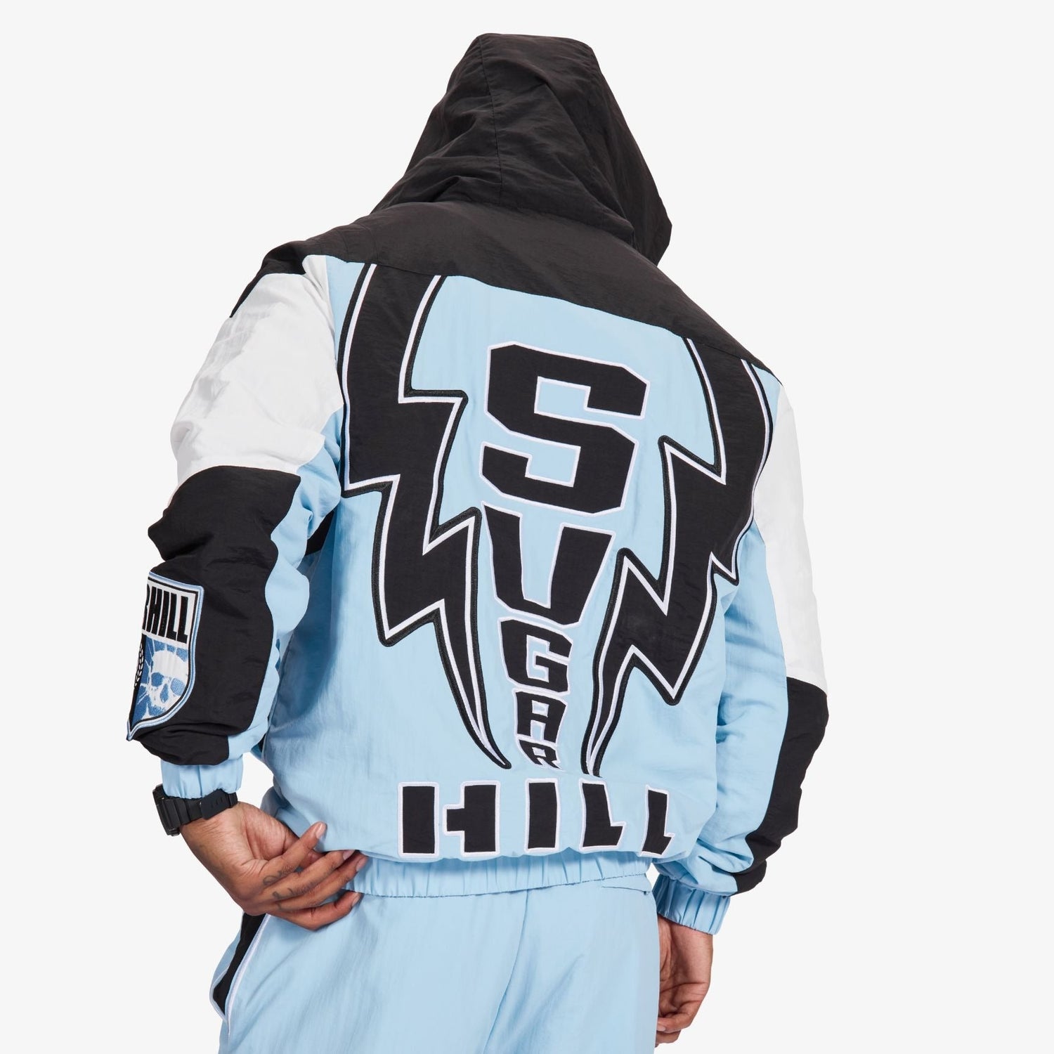 Sugarhill Storm Starter Jacket - Baby Blue by Denim Exchange