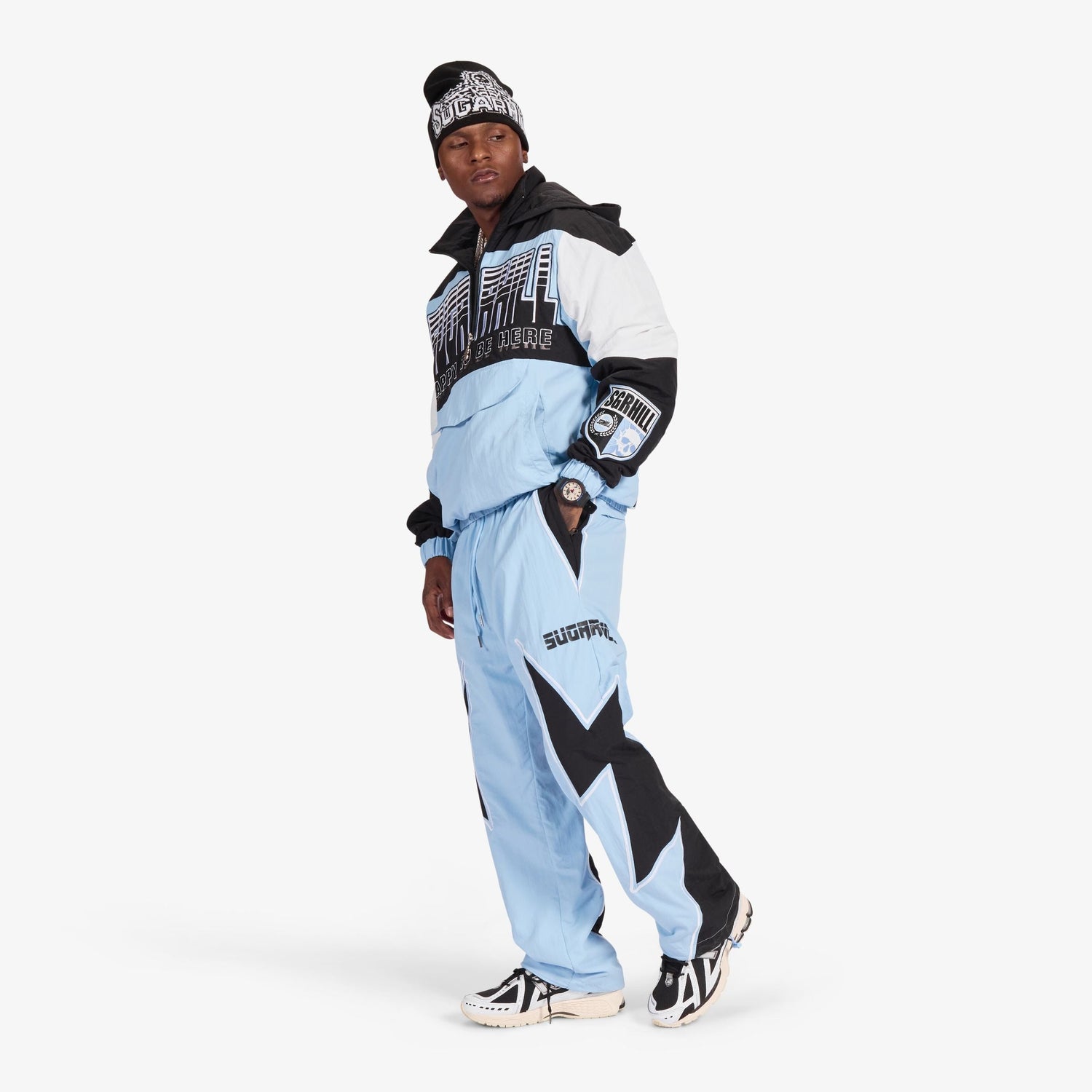 Sugarhill Storm Starter Jacket - Baby Blue by Denim Exchange
