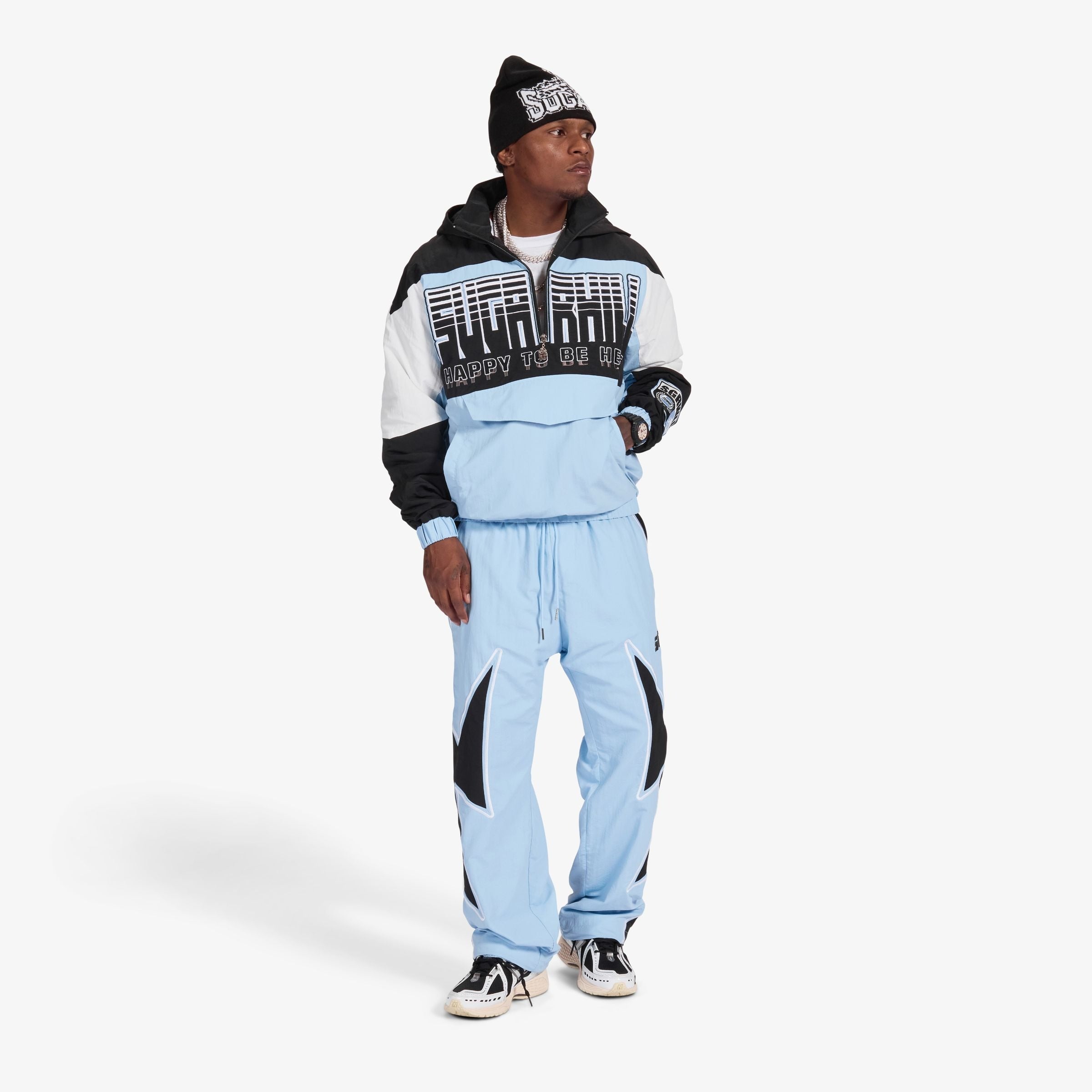 Sugarhill Storm Starter Jacket - Baby Blue by Denim Exchange