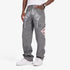 Sugarhill Darling Cargo Pants - Grey Grid by Denim Exchange